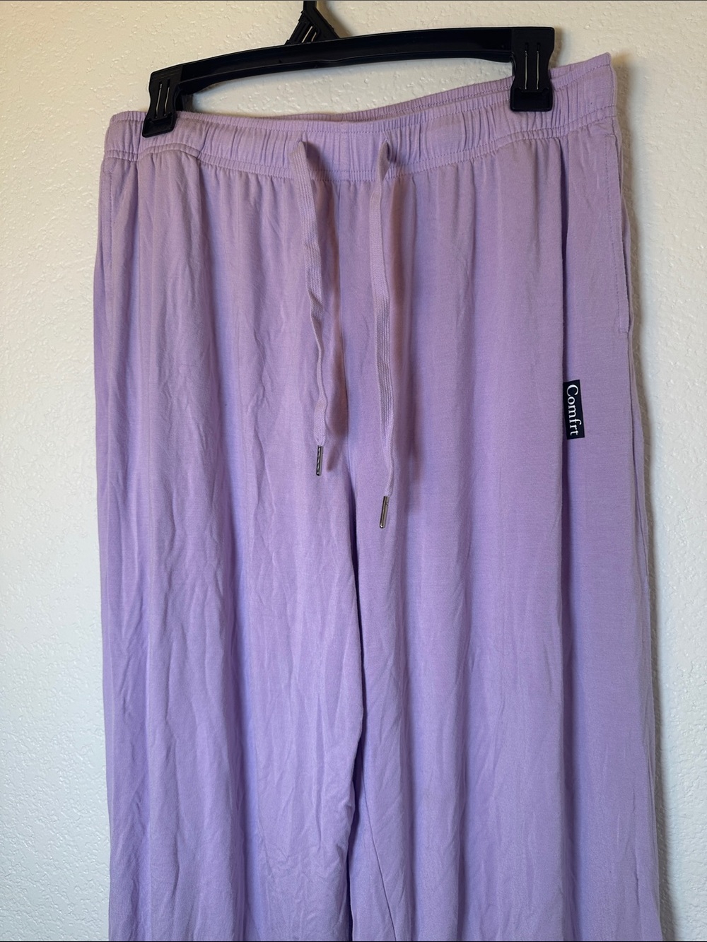 Comfrt Lavender Wide Leg Lounge Pants - Picture 2 of 5